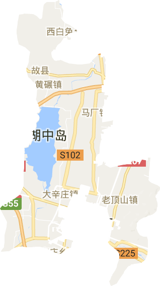 郊區電子地圖