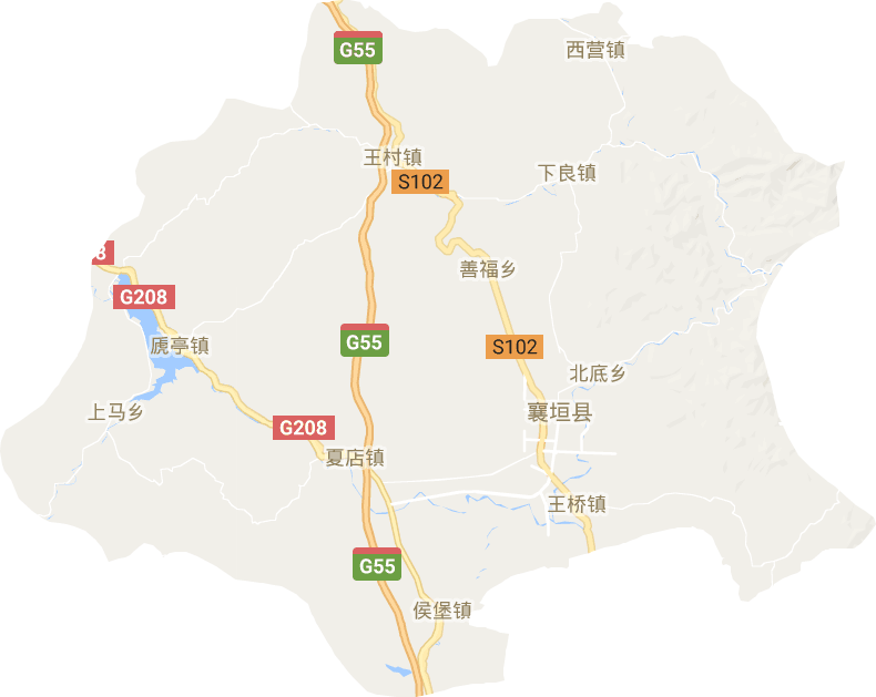 襄垣縣電子地圖
