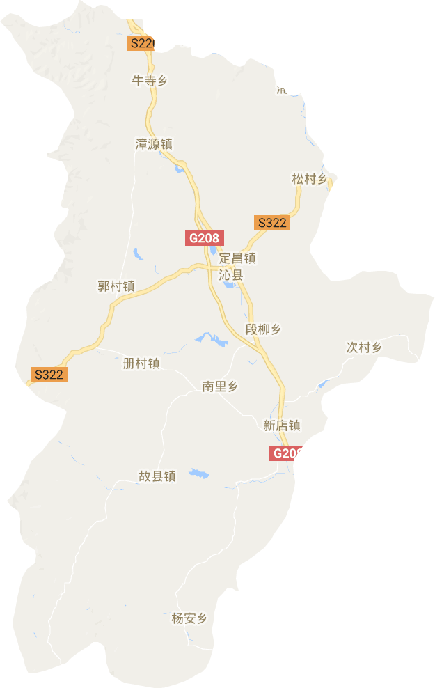 沁縣電子地圖