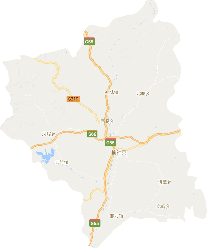 榆社縣電子地圖