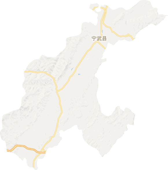 寧武縣電子地圖