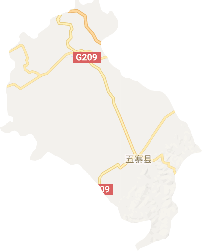 五寨縣電子地圖