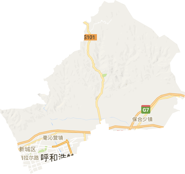 新城區電子地圖