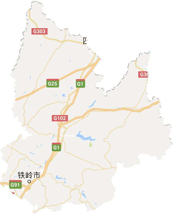 鐵嶺市電子地圖