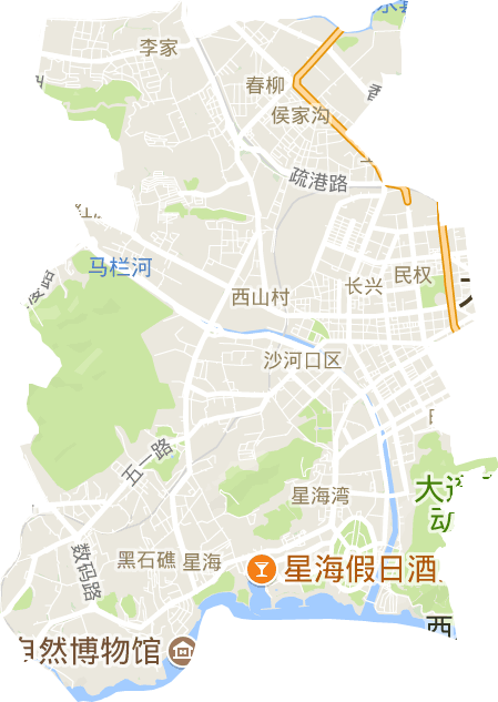 沙河口區(qū)電子地圖