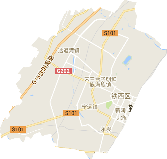 鐵西區電子地圖