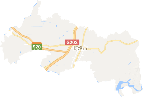 燈塔市電子地圖