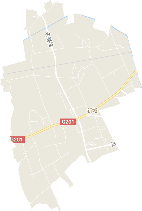 新城街道電子地圖