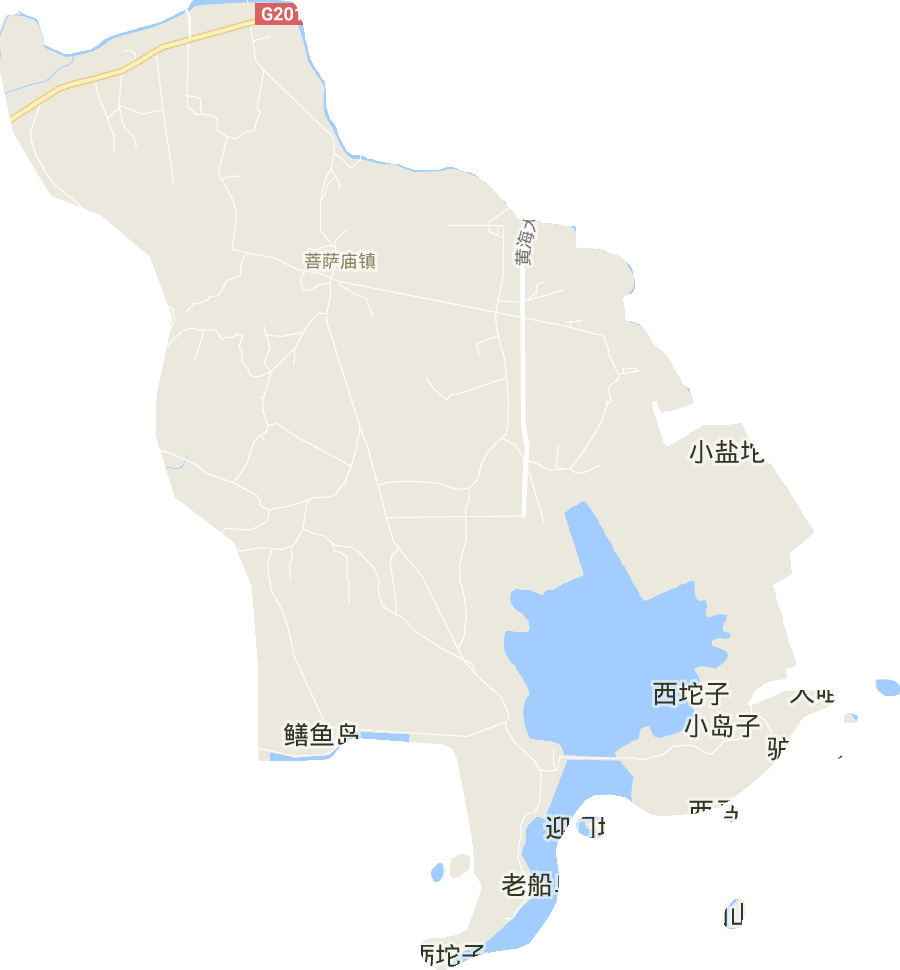 菩薩廟鎮電子地圖