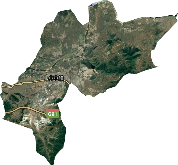 小屯鎮衛星圖