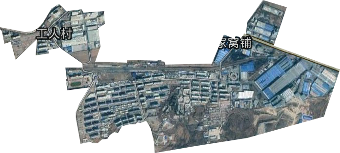 向陽街道衛星圖
