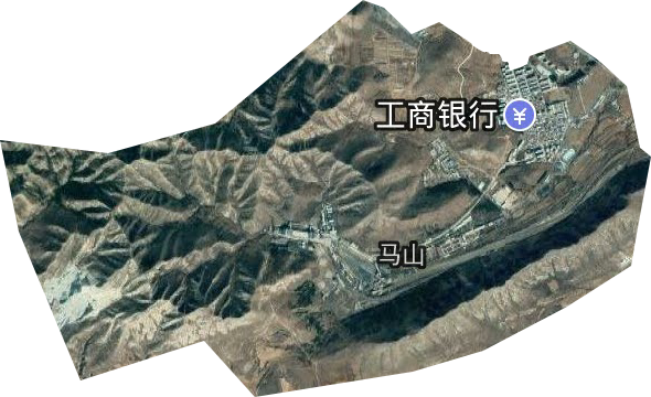 馬山街道衛(wèi)星圖