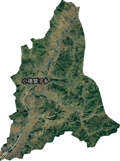 小德營子鄉(xiāng)衛(wèi)星圖