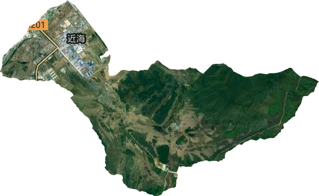 近海街道衛(wèi)星圖