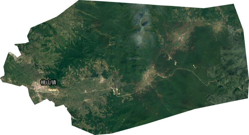 桃山鎮衛星圖