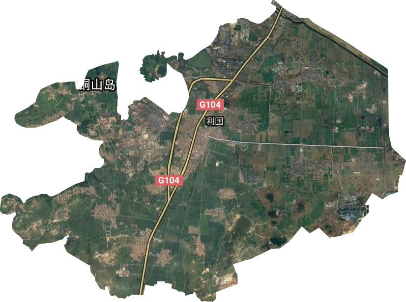 利國鎮衛星圖