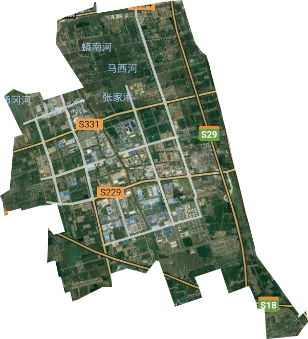 鹽龍街道衛(wèi)星圖