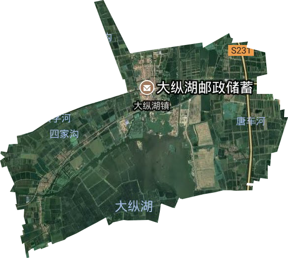 濱湖街道衛星圖