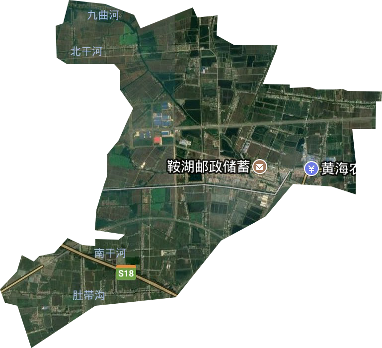 鞍湖街道衛星圖