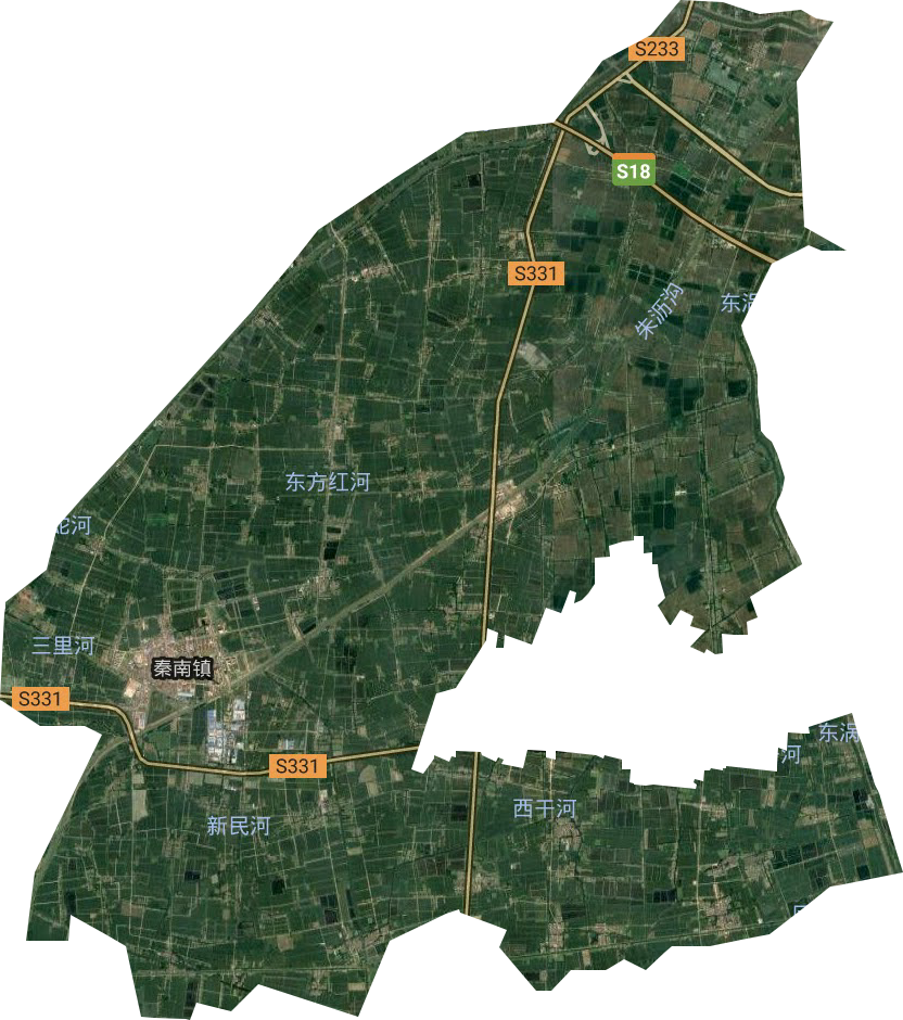秦南鎮(zhèn)衛(wèi)星圖