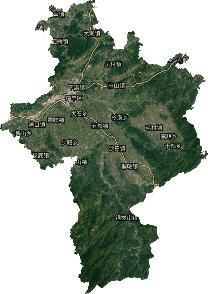 廣豐區(qū)衛(wèi)星圖