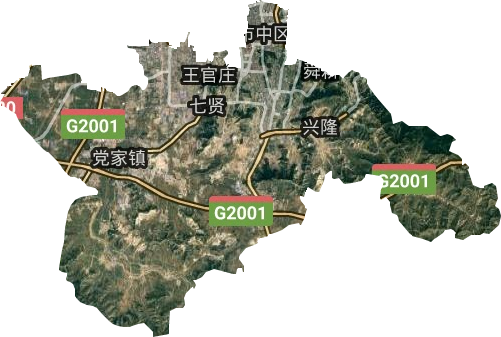 市中區(qū)衛(wèi)星圖