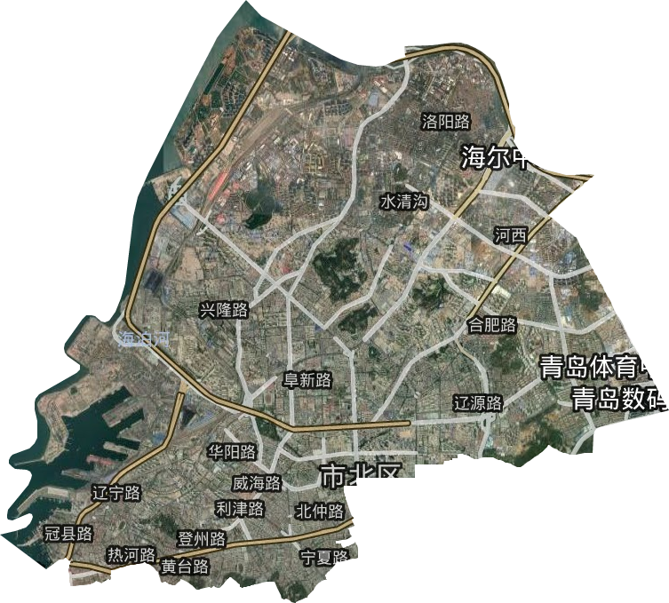 市北區衛星圖