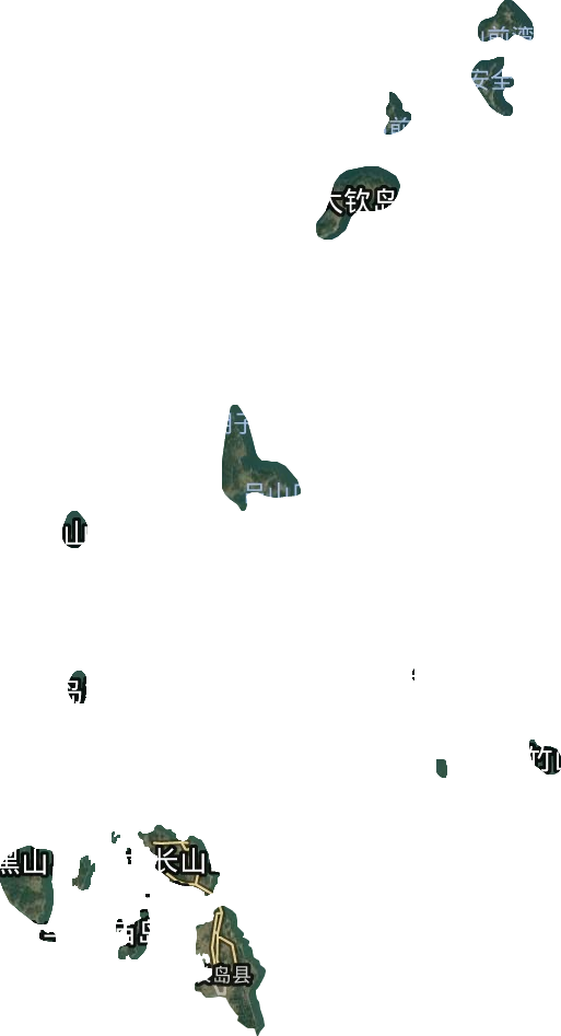 長島縣衛星圖