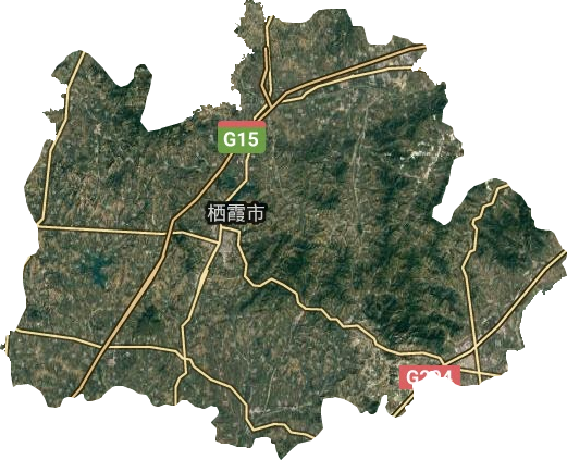 棲霞市衛星圖