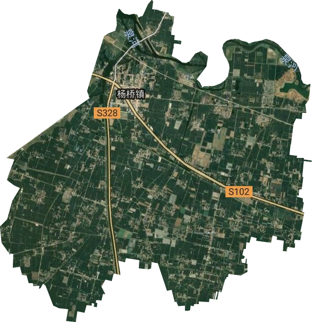 楊橋鎮(zhèn)衛(wèi)星圖