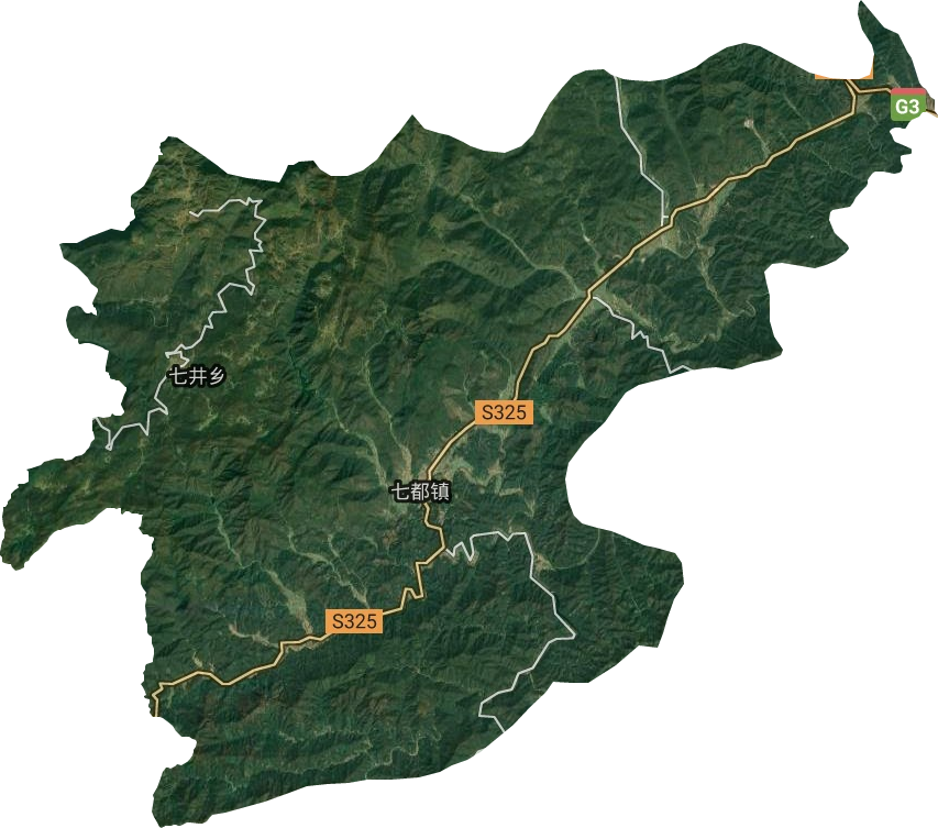 七都鎮(zhèn)衛(wèi)星圖