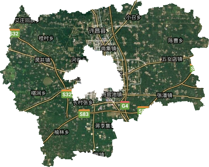 建安區衛星圖