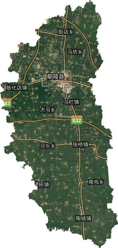 鄢陵縣衛星圖