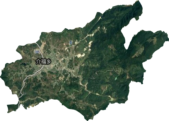 介福鄉衛星圖