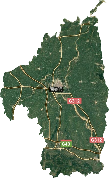 固始縣衛星圖