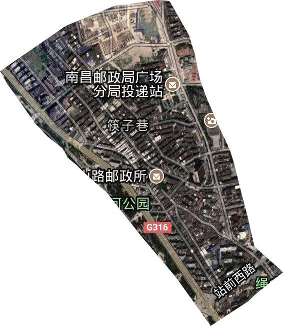 南浦街道衛(wèi)星圖