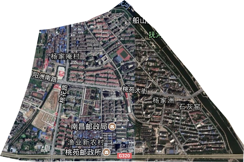桃源街道衛星圖