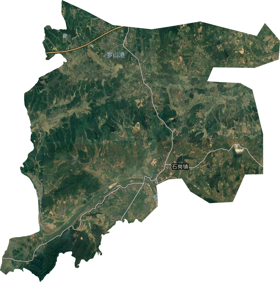 石崗鎮衛星圖