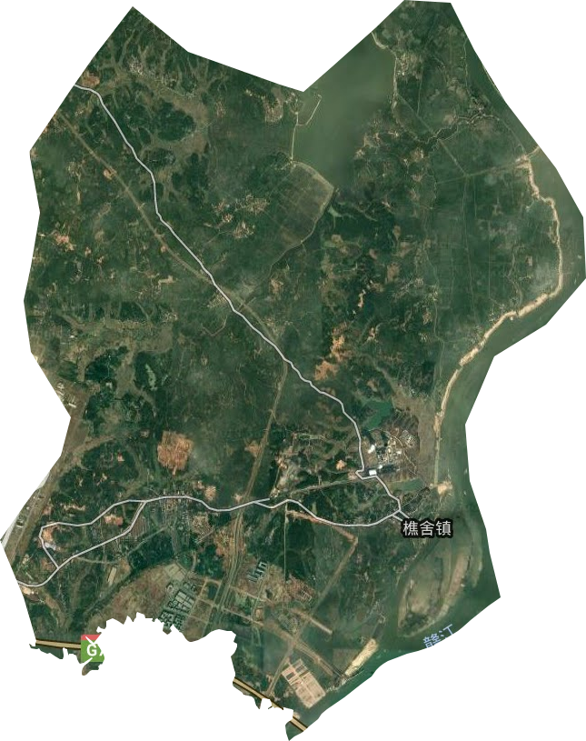 樵舍鎮(zhèn)衛(wèi)星圖