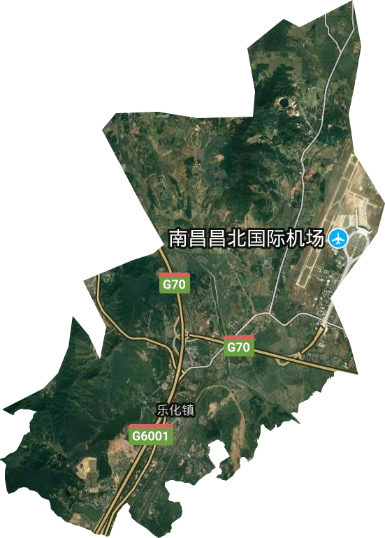 樂化鎮衛星圖