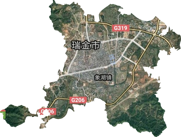 象湖鎮(zhèn)衛(wèi)星圖