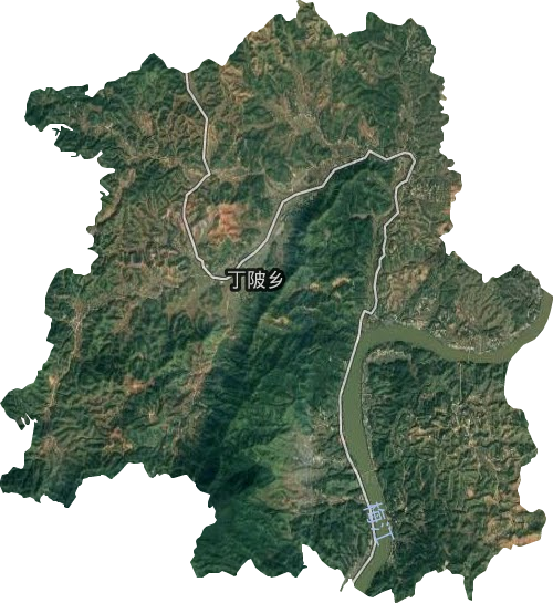 丁陂鄉衛星圖