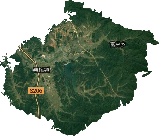 裴梅鎮(zhèn)衛(wèi)星圖