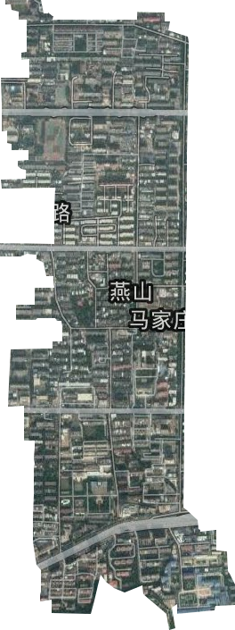 燕山街道衛星圖