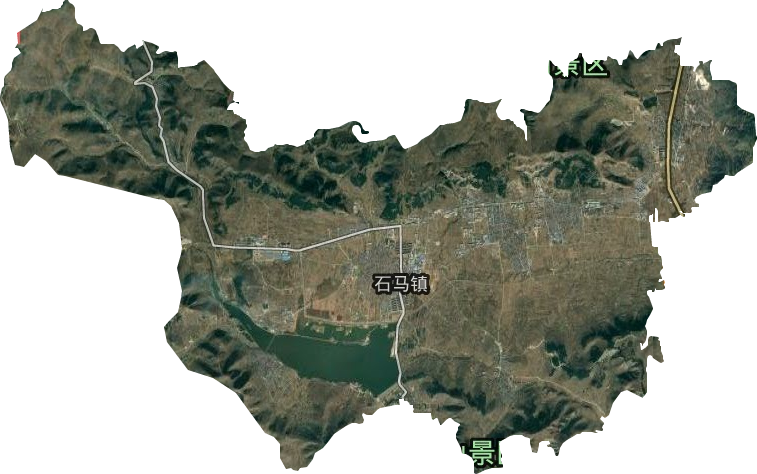 石馬鎮衛星圖