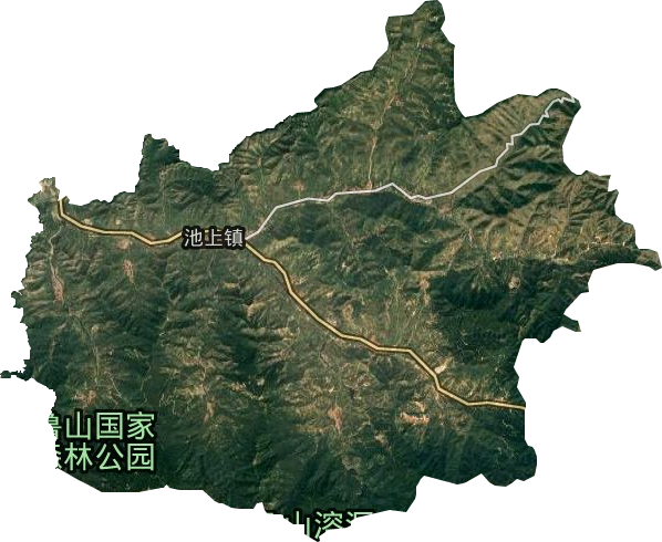 池上鎮衛星圖