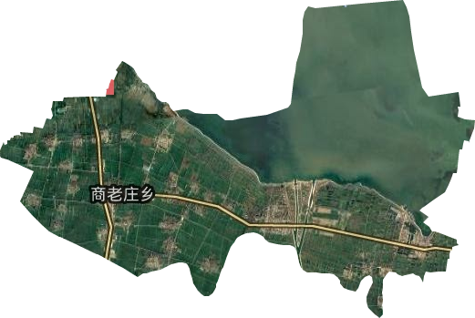 商老莊鄉衛星圖