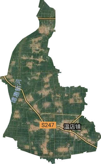 溫店鎮衛星圖