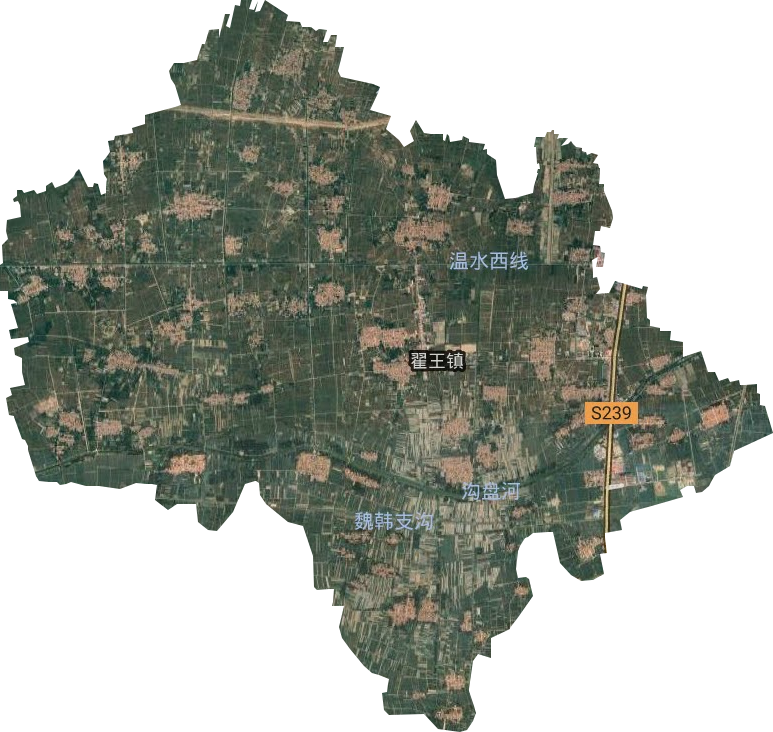 翟王鎮衛星圖
