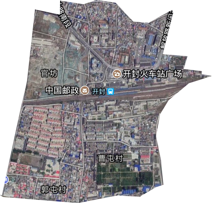 官坊街道衛(wèi)星圖
